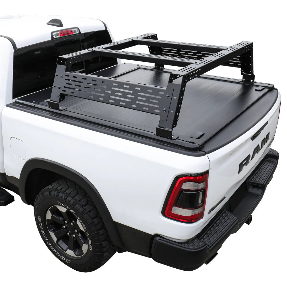 [2-in-1 Bundle] Colorado/Canyon Retractable Tonneau Cover w/ Rack System