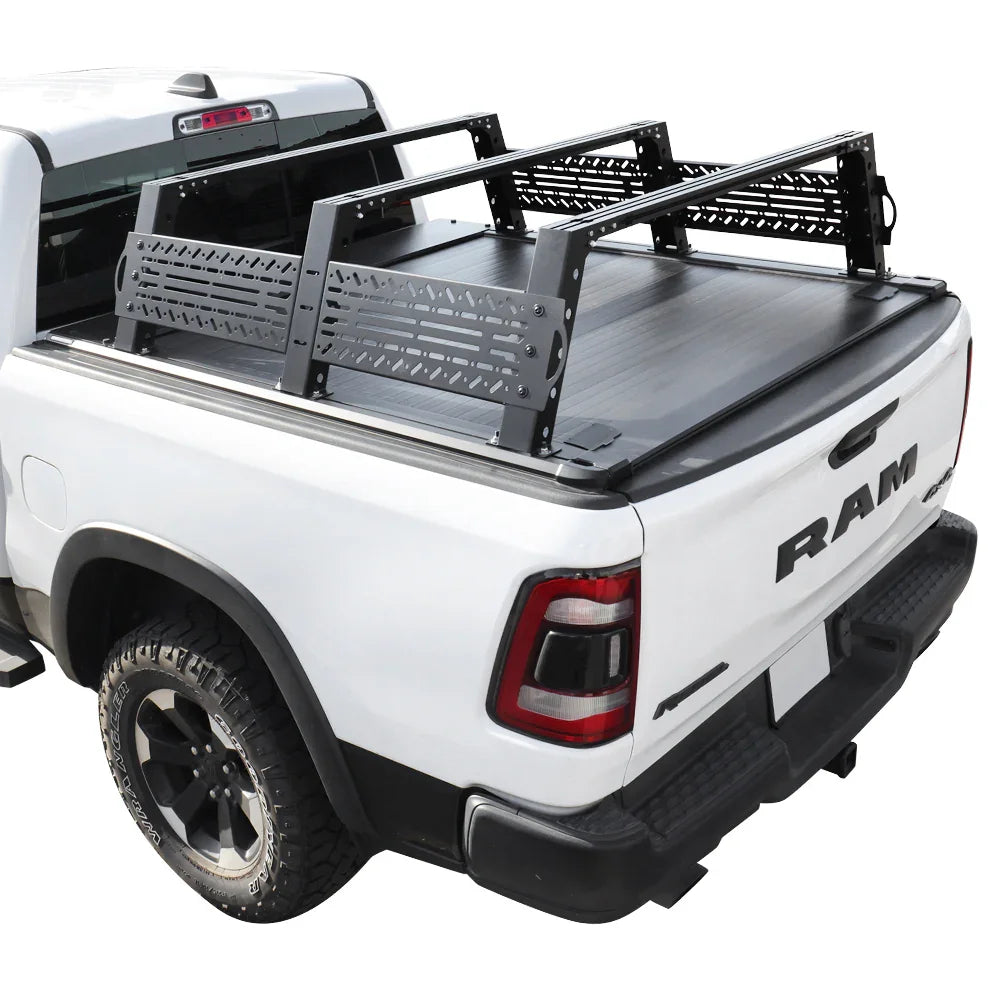 [2-in-1 Bundle] Colorado/Canyon Retractable Tonneau Cover w/ Rack System