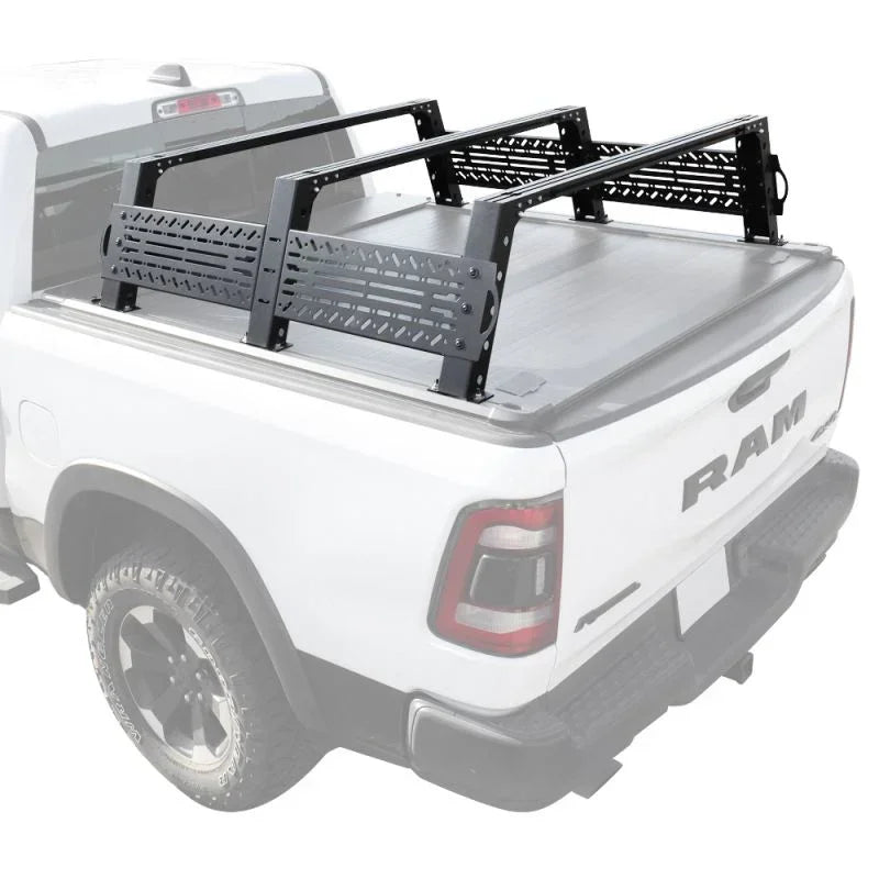 [2-in-1 Bundle] Ford Ranger Retractable Tonneau Cover w/ Rack System