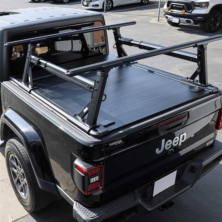 Off-Road Essential Duo - MR Retractable PRO Tonneau Cover + Adjustable Ladder Rack