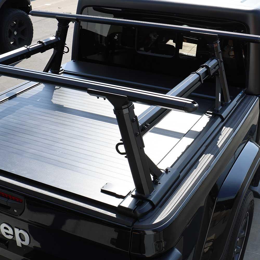 Off-Road Essential Duo - MR Retractable PRO Tonneau Cover + Adjustable Ladder Rack