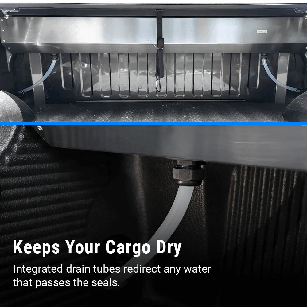 [2-in-1 Bundle] Ford F-150 Retractable Tonneau Cover w/ Rack System