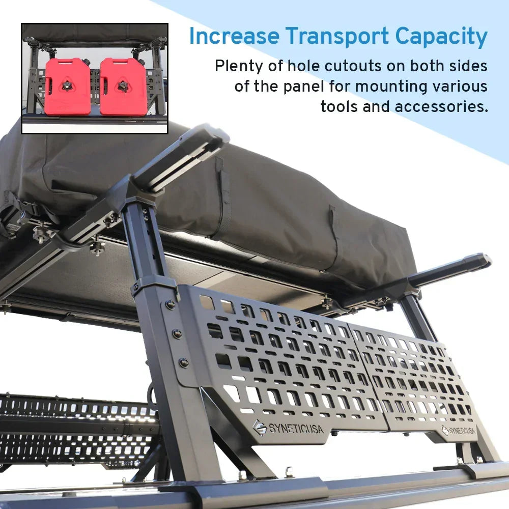 Adventure Trio Pack - MR Retractable PRO Tonneau Cover + Rack + Side Panels