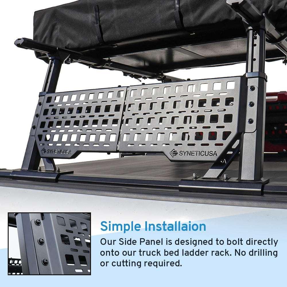 Overland PRO Quad Pack - MR Tonneau Cover + Ladder Rack + Side Panels + Roof Top Tent