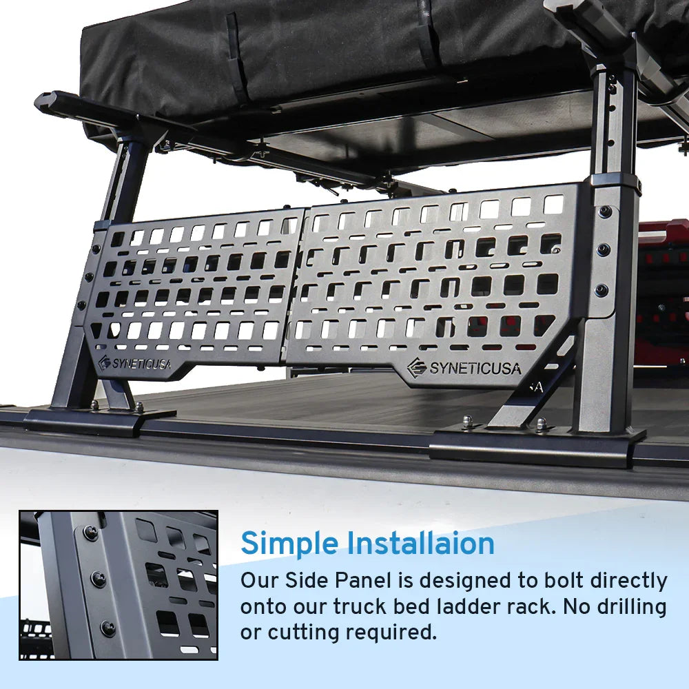 Adventure Trio Pack - MR Retractable PRO Tonneau Cover + Rack + Side Panels