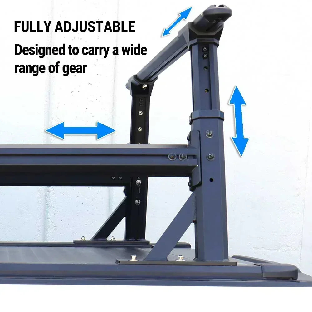 Off-Road Essential Duo - MR Retractable PRO Tonneau Cover + Adjustable Ladder Rack