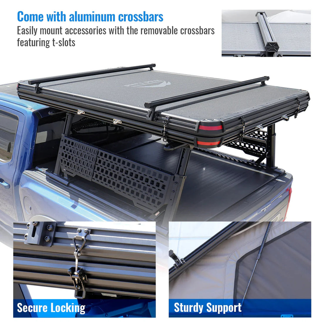 Wild Land Overland Roof Top Tent - Bush Cruiser Pro 140cm