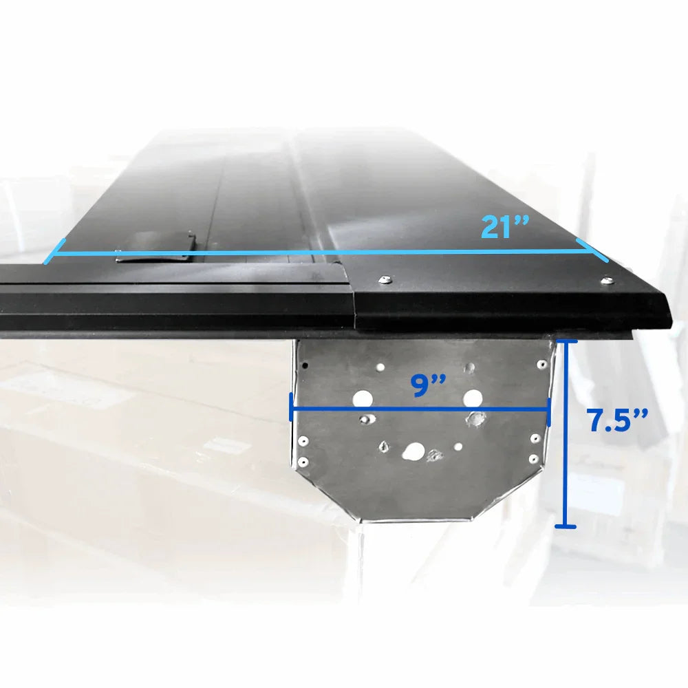 [2-in-1 Bundle] Colorado/Canyon Retractable Tonneau Cover w/ Rack System