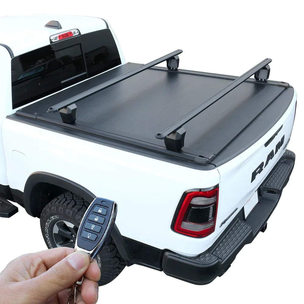 [2-in-1 Bundle] Ford Ranger Retractable Tonneau Cover w/ Rack System