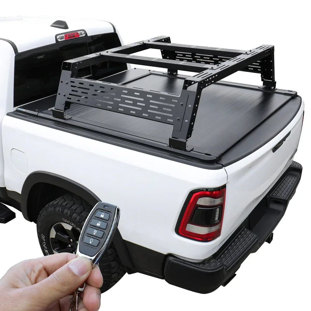 [2-in-1 Bundle] Colorado/Canyon Retractable Tonneau Cover w/ Rack System