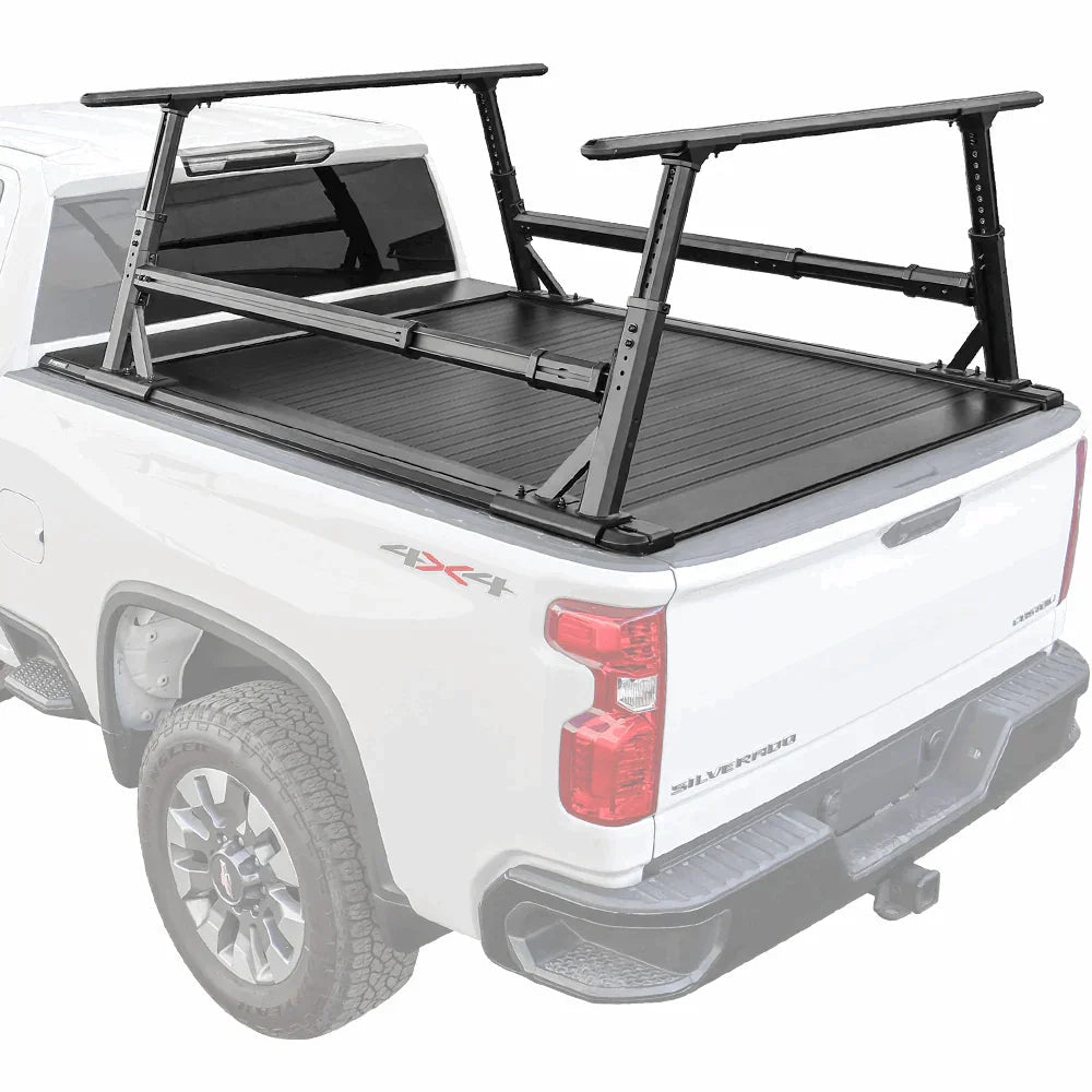 [2-in-1 Bundle] Ford F-250/F-350 Retractable Tonneau Cover w/ Rack System