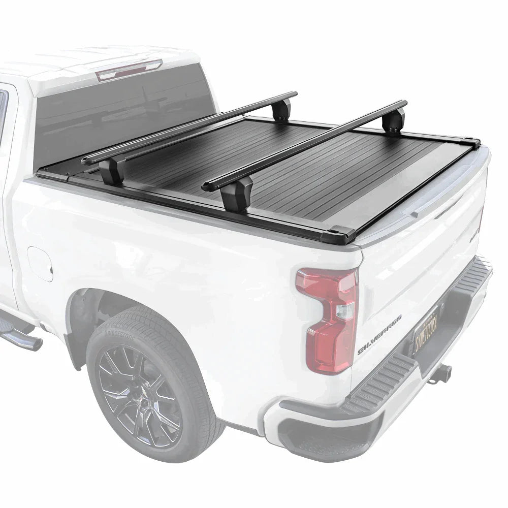 [2-in-1 Bundle] Ford F-250/F-350 Retractable Tonneau Cover w/ Rack System