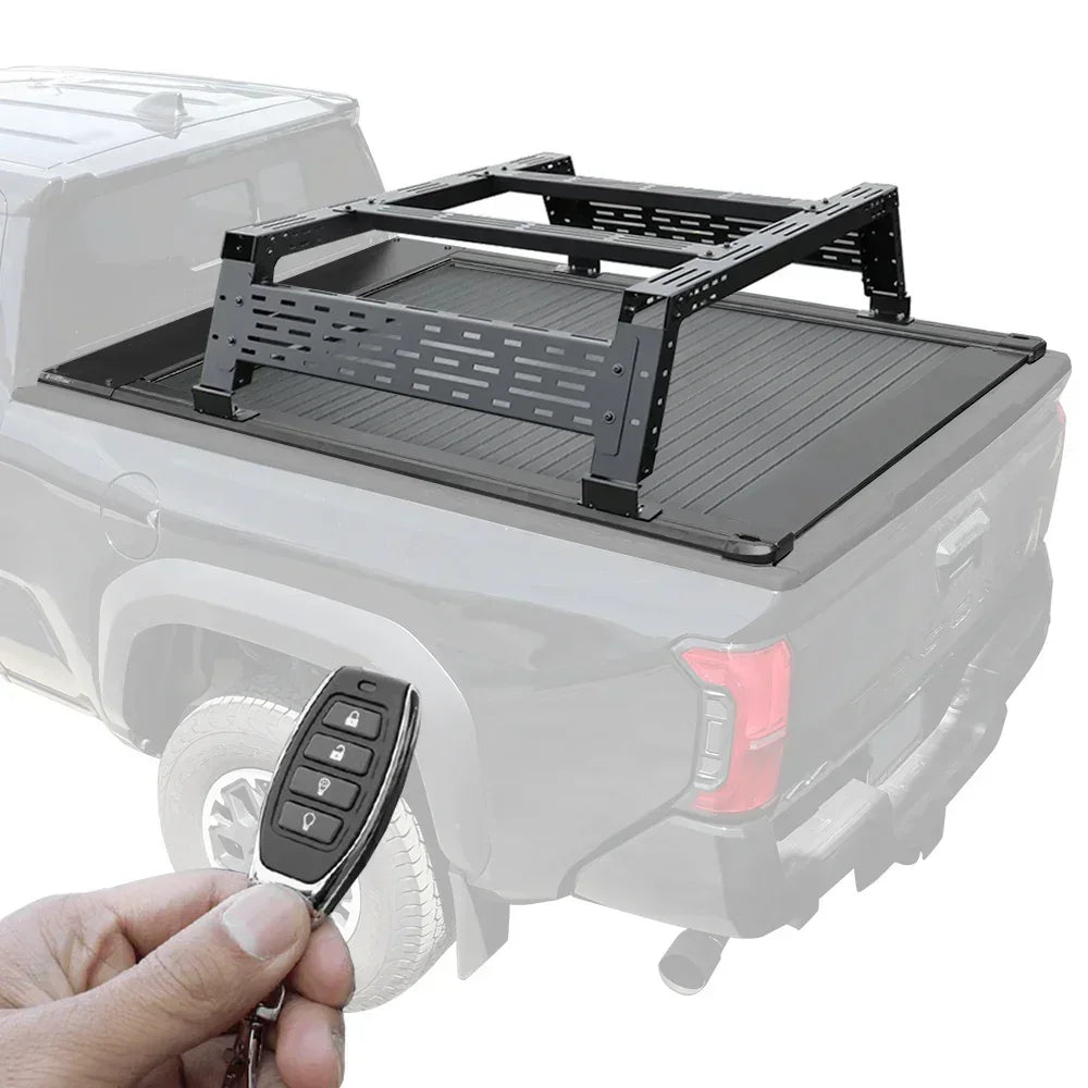 [2-in-1 Bundle] Toyota Tundra Retractable Tonneau Cover w/ Rack System