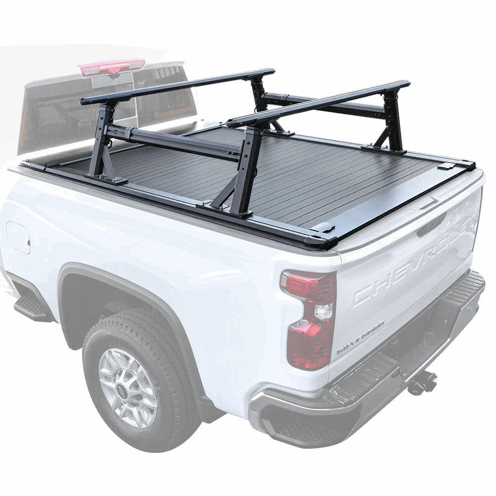 [2-in-1 Bundle] Ford Maverick Retractable Tonneau Cover w/ Rack System