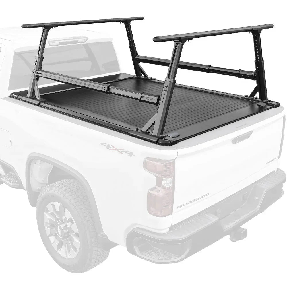 Adventure Trio Pack - MR Retractable PRO Tonneau Cover + Rack + Side Panels