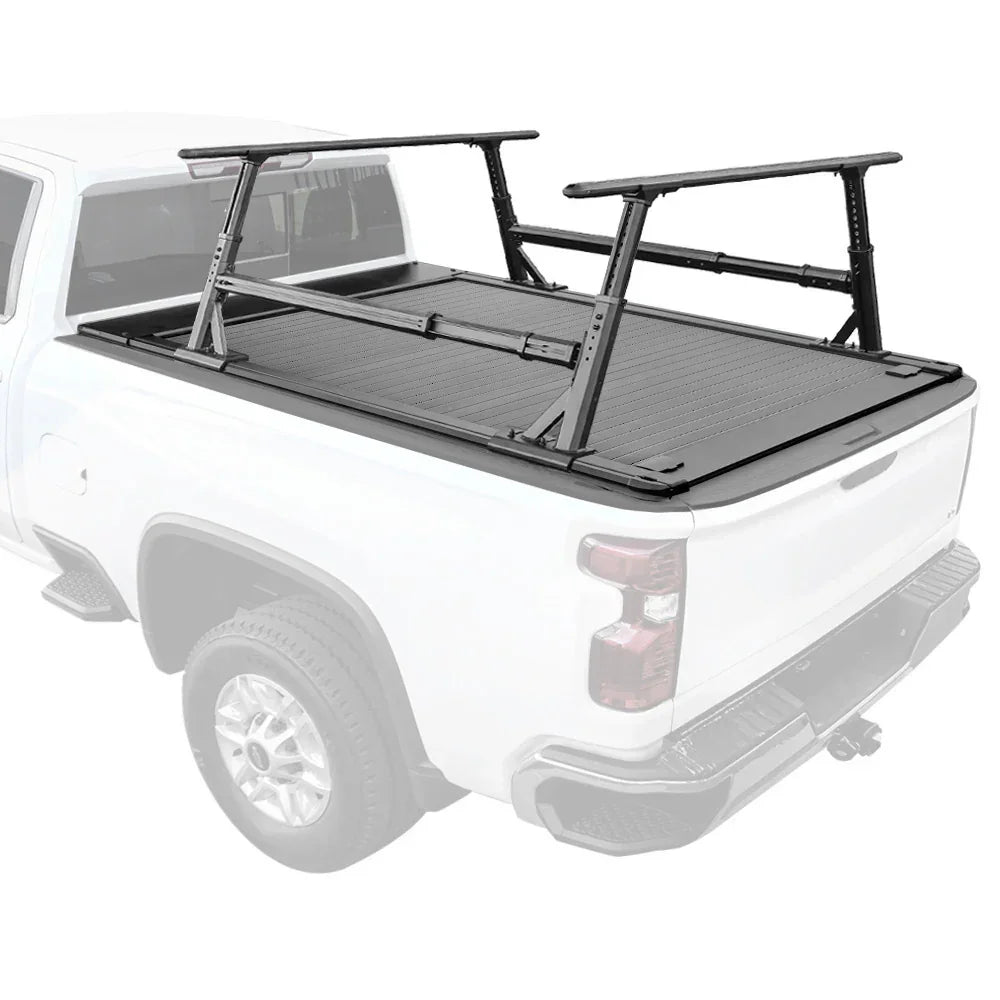 Off-Road Essential Duo - MR Retractable PRO Tonneau Cover + Adjustable Ladder Rack