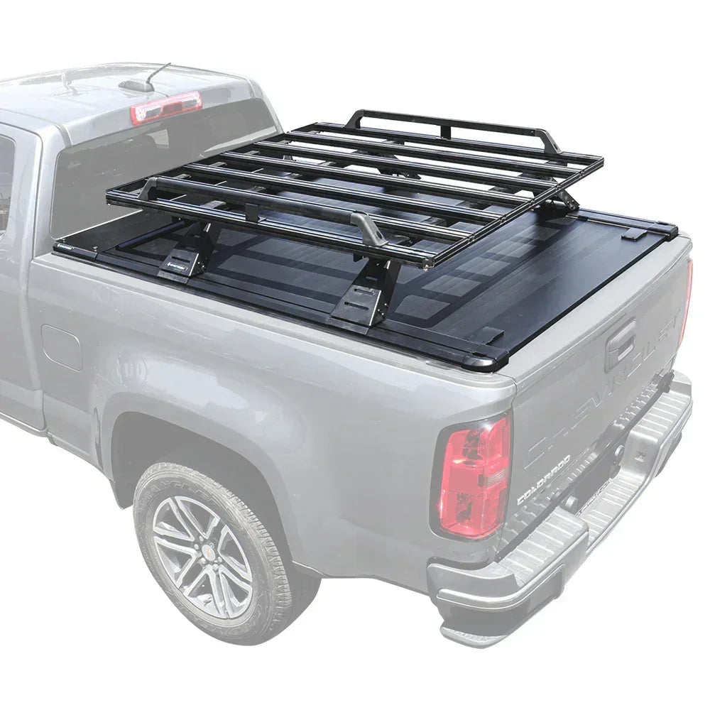 [2-in-1 Bundle] Toyota Tundra Retractable Tonneau Cover w/ Rack System