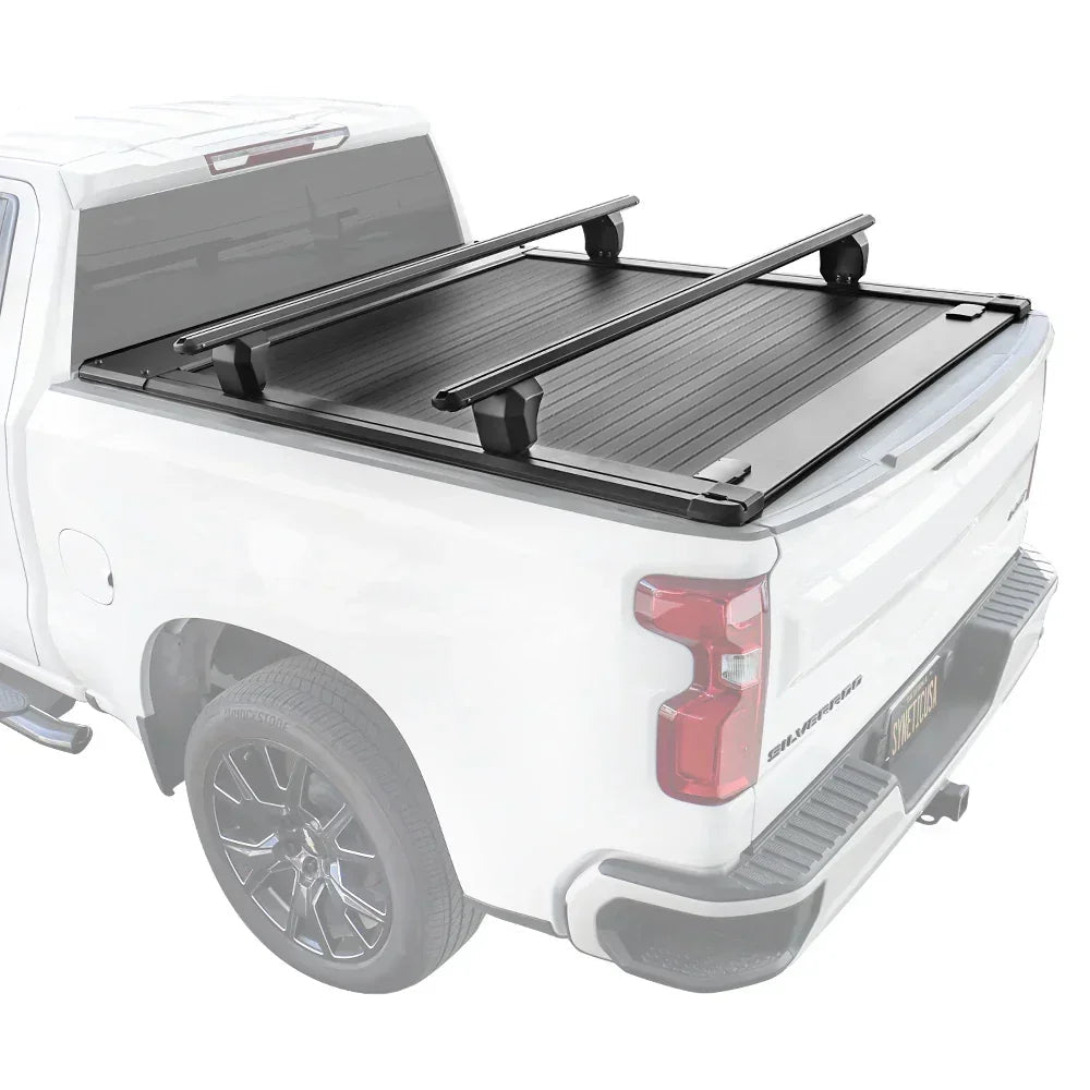 [2-in-1 Bundle] Ford F-150 Retractable Tonneau Cover w/ Rack System