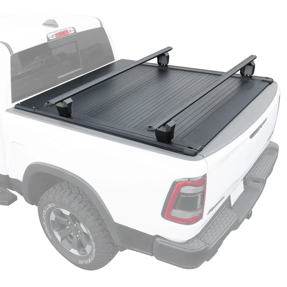 [2-in-1 Bundle] Toyota Tundra Retractable Tonneau Cover w/ Rack System