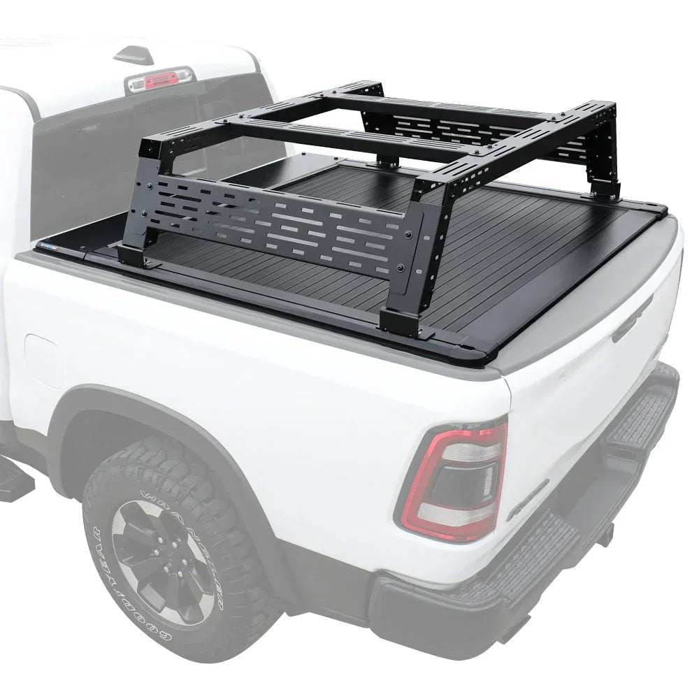 [2-in-1 Bundle] Toyota Tundra Retractable Tonneau Cover w/ Rack System