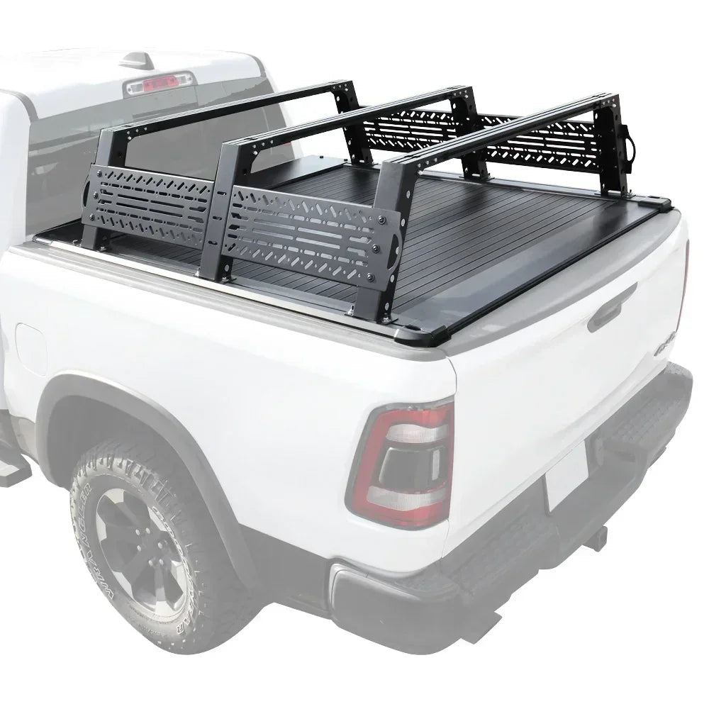 [2-in-1 Bundle] Ford Maverick Retractable Tonneau Cover w/ Rack System