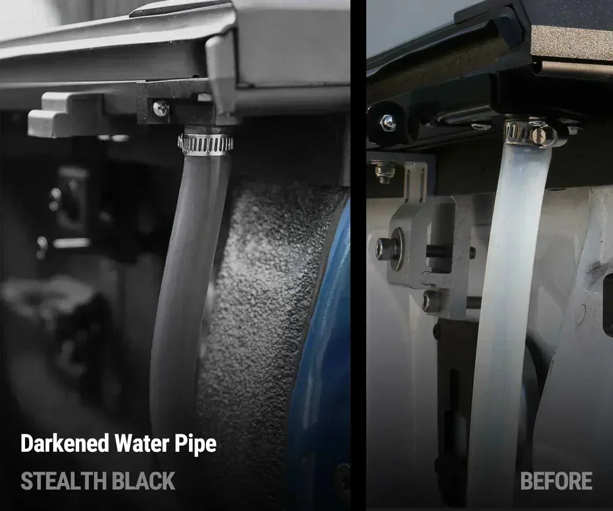 [Stealth Black 2-in-1 Bundle] Silverado/Sierra 1500 Retractable Tonneau Cover w/ Rack System