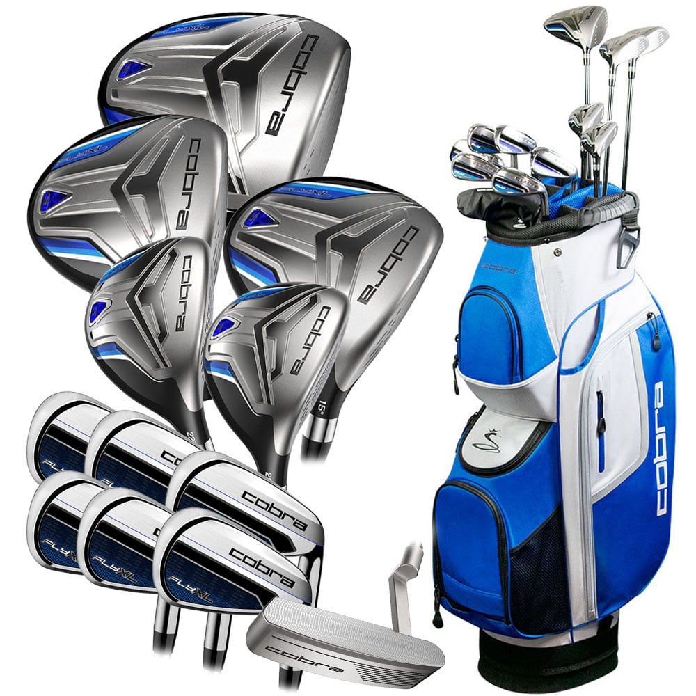 Cobra Fly XL 13-Piece Cart Bag Package Set - Steel - Regular