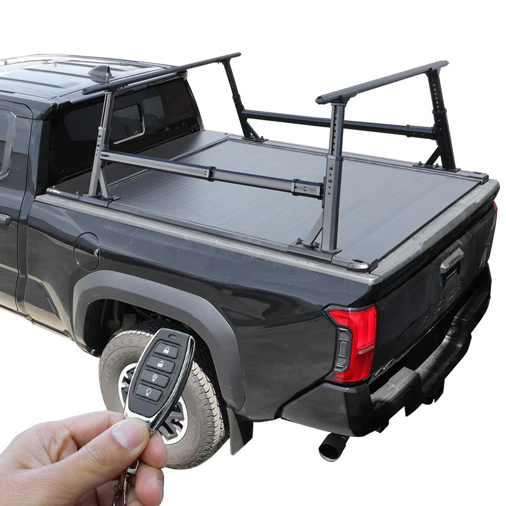 [2-in-1 Bundle] Colorado/Canyon Retractable Tonneau Cover w/ Rack System