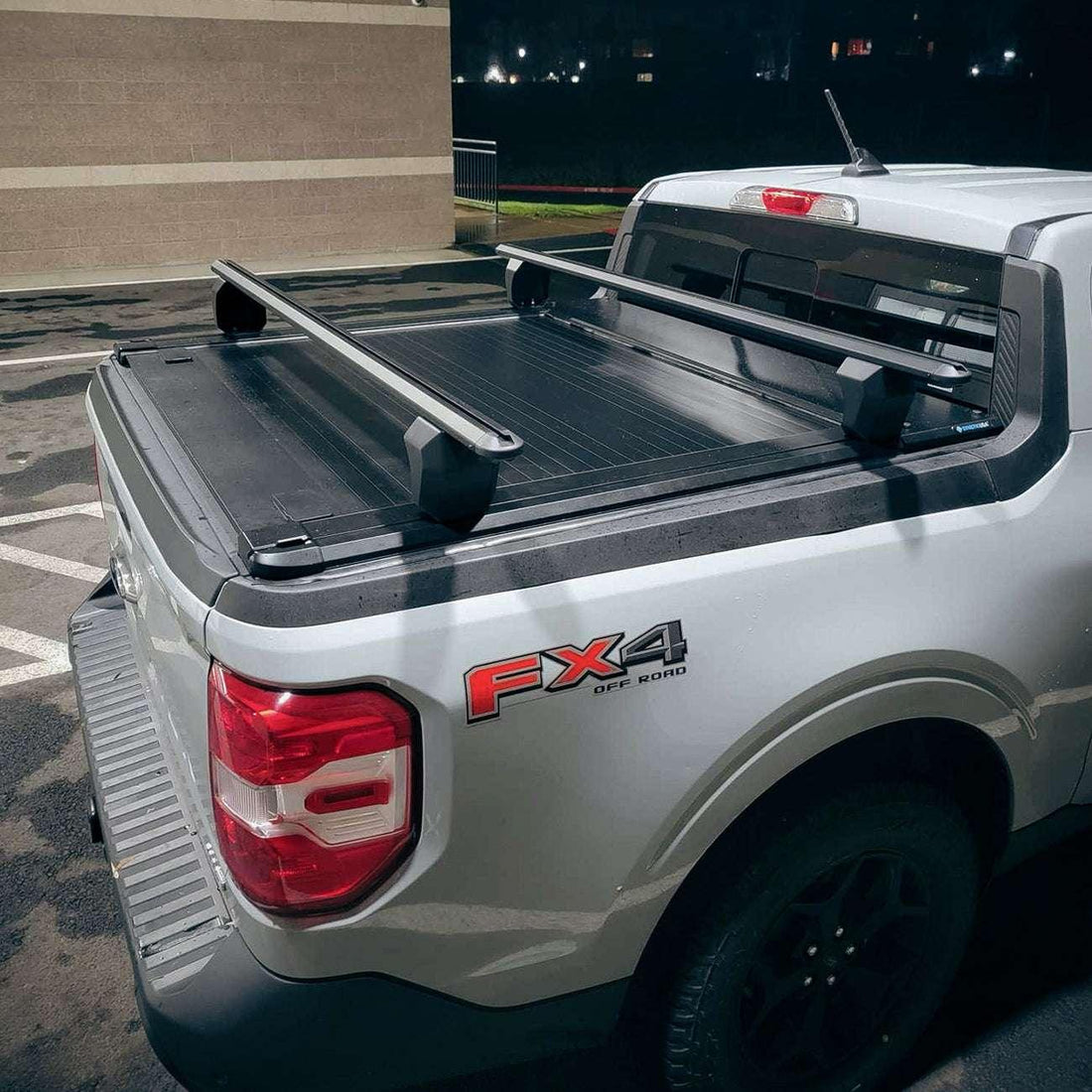 [2-in-1 Bundle] Ford Maverick Retractable Tonneau Cover w/ Rack System