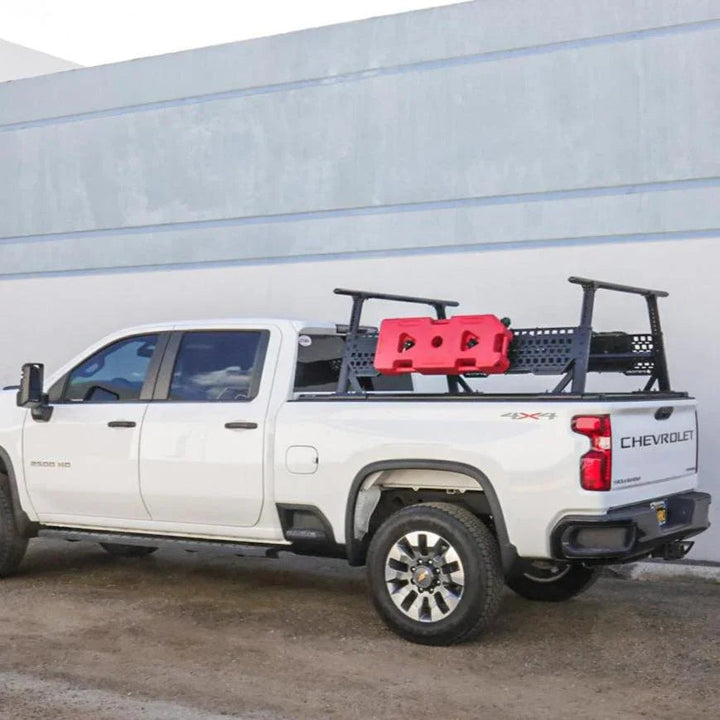 [2-in-1 Bundle] Silverado/Sierra 1500 Retractable Tonneau Cover w/ Rack System