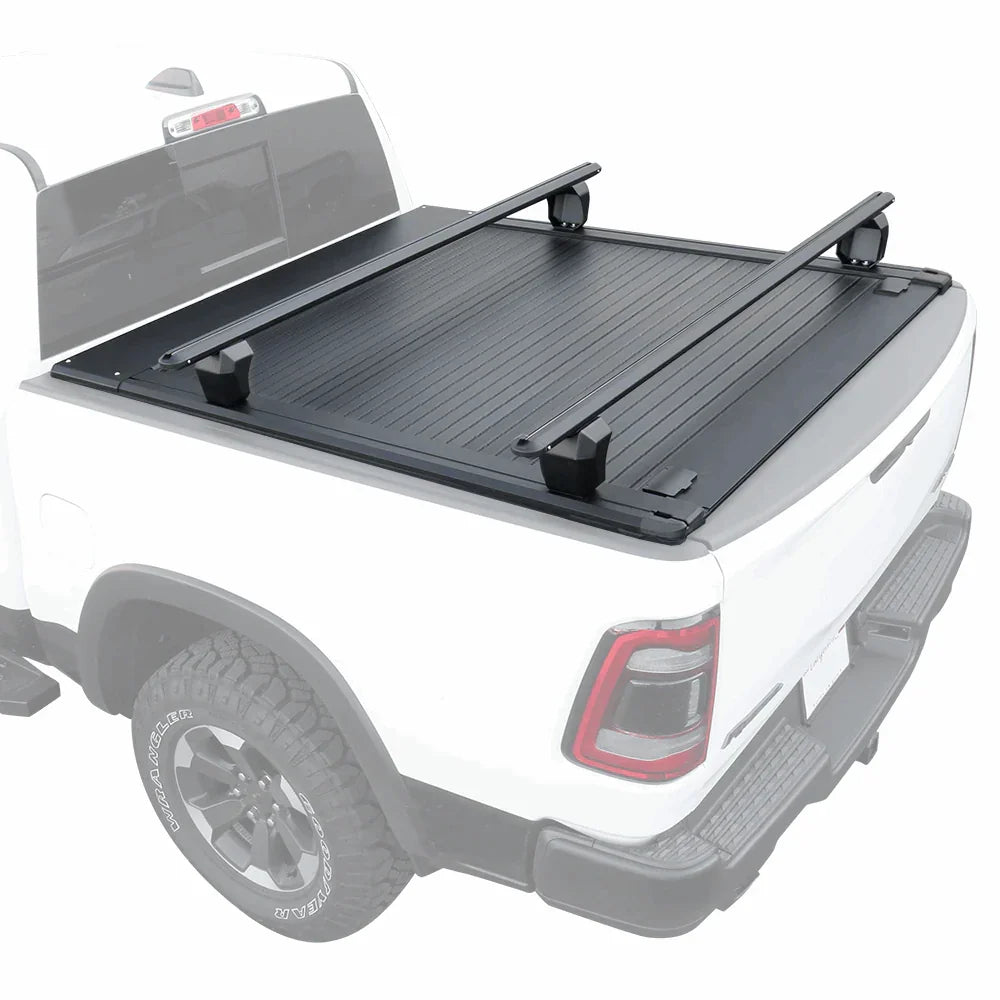 [2-in-1 Bundle] Ford F-150 Retractable Tonneau Cover w/ Rack System