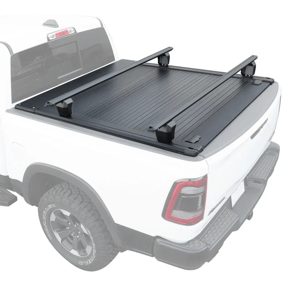 [2-in-1 Bundle] Toyota Tundra Retractable Tonneau Cover w/ Rack System