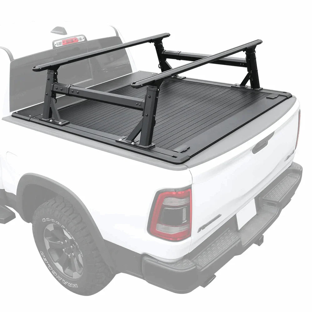 [2-in-1 Bundle] Ford F-150 Retractable Tonneau Cover w/ Rack System