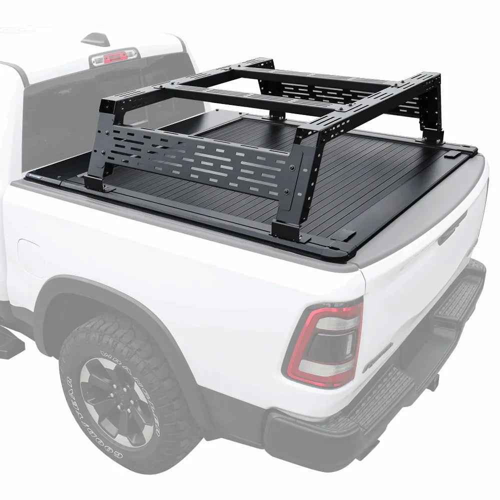 [2-in-1 Bundle] Ford F-150 Retractable Tonneau Cover w/ Rack System