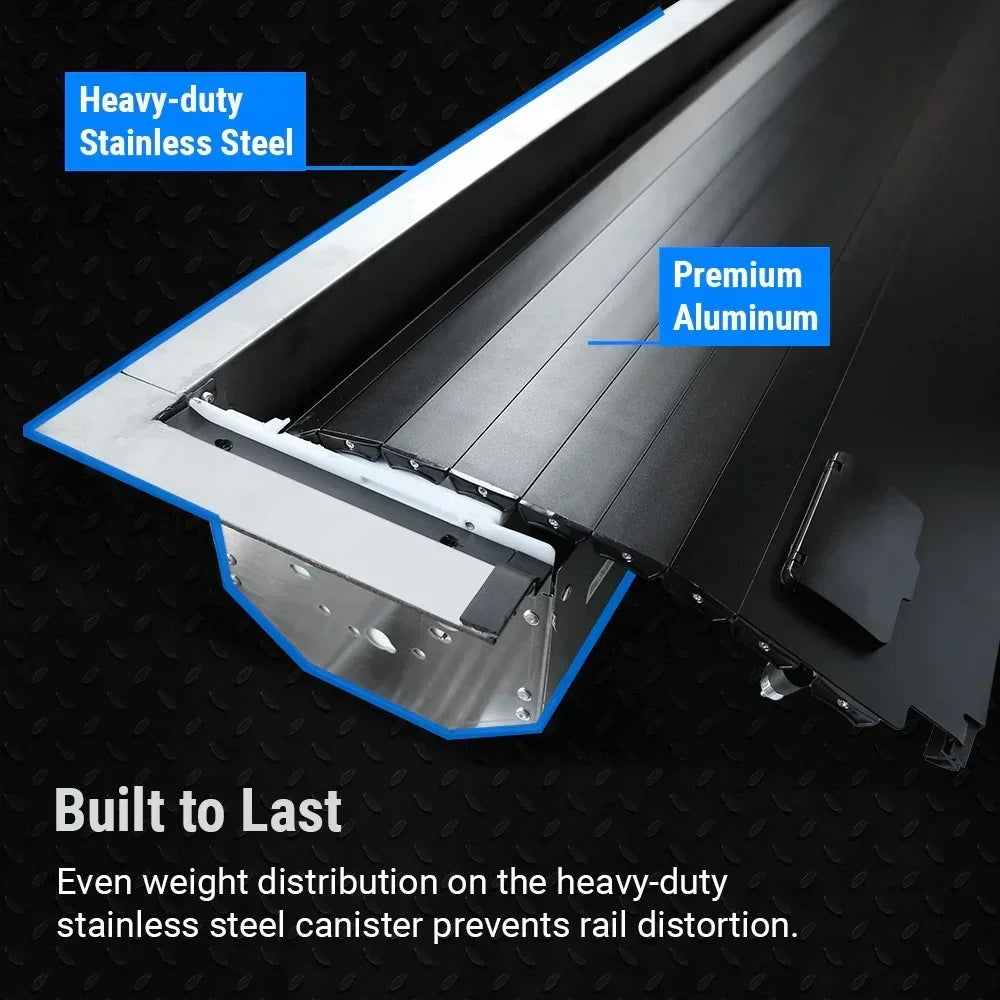 Overland PRO Quad Pack - MR Tonneau Cover + Ladder Rack + Side Panels + Roof Top Tent