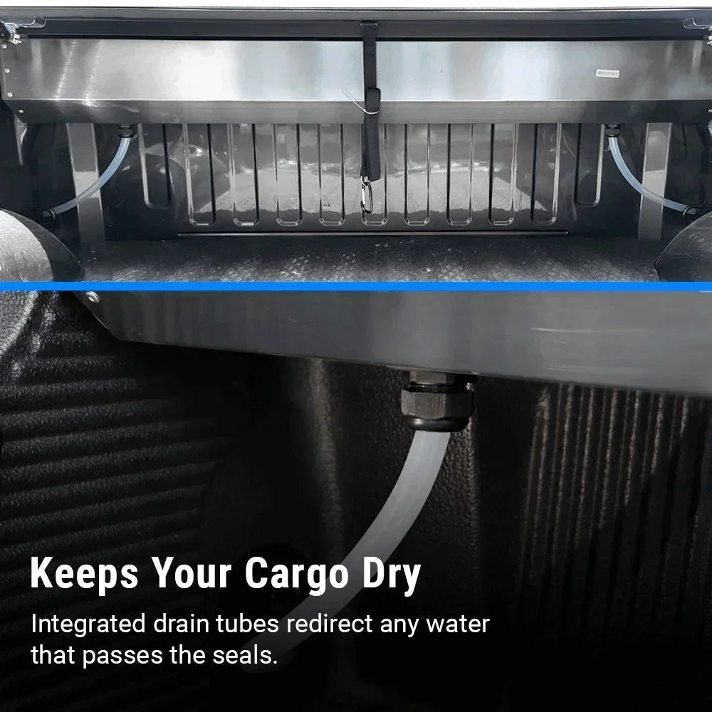 Overland PRO Quad Pack - MR Tonneau Cover + Ladder Rack + Side Panels + Roof Top Tent